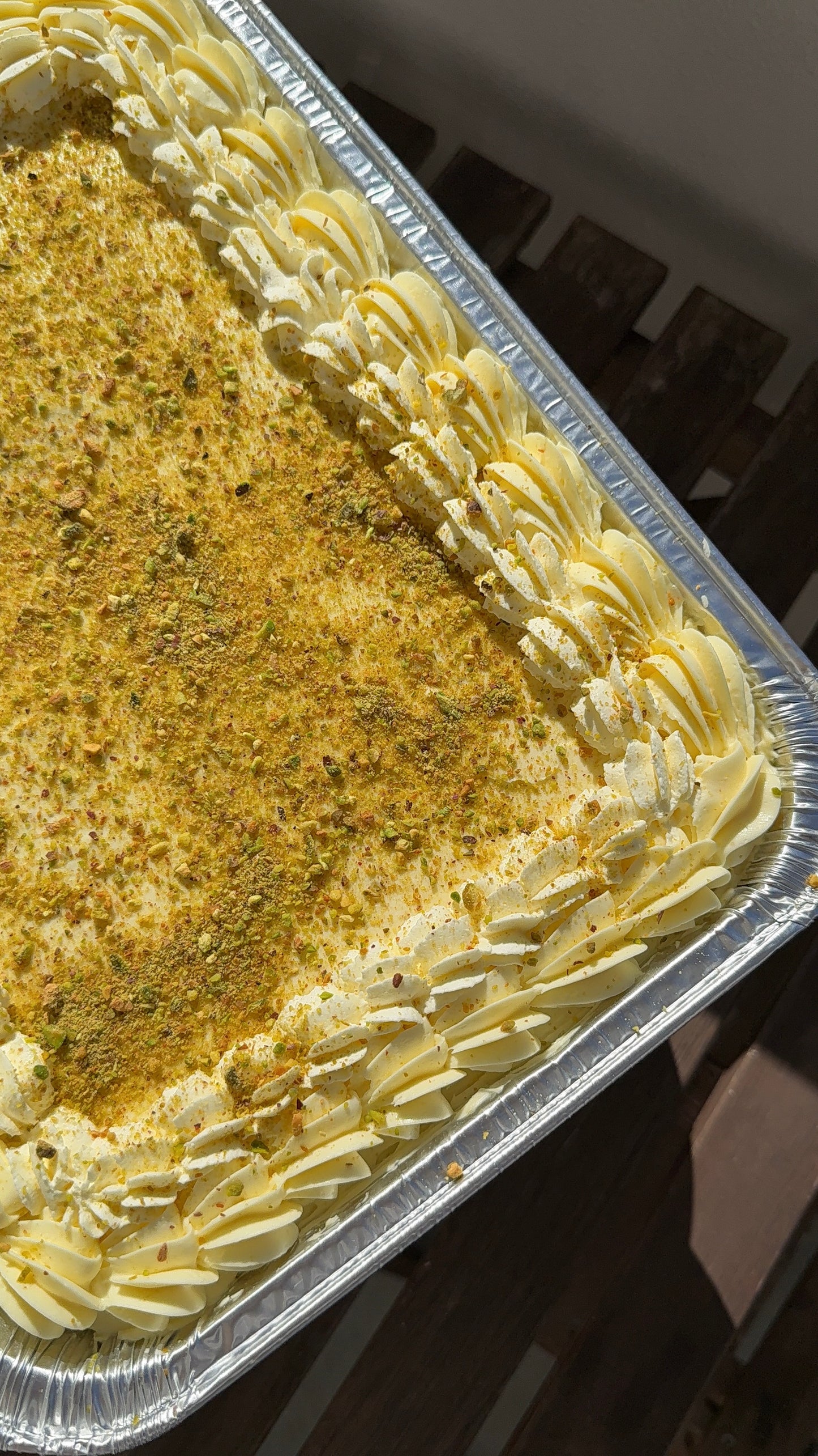 Pistachio Tres Leches Cake