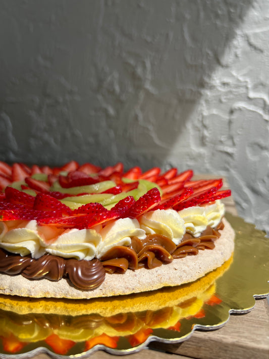 Strawberry-Kiwi Pavlova.