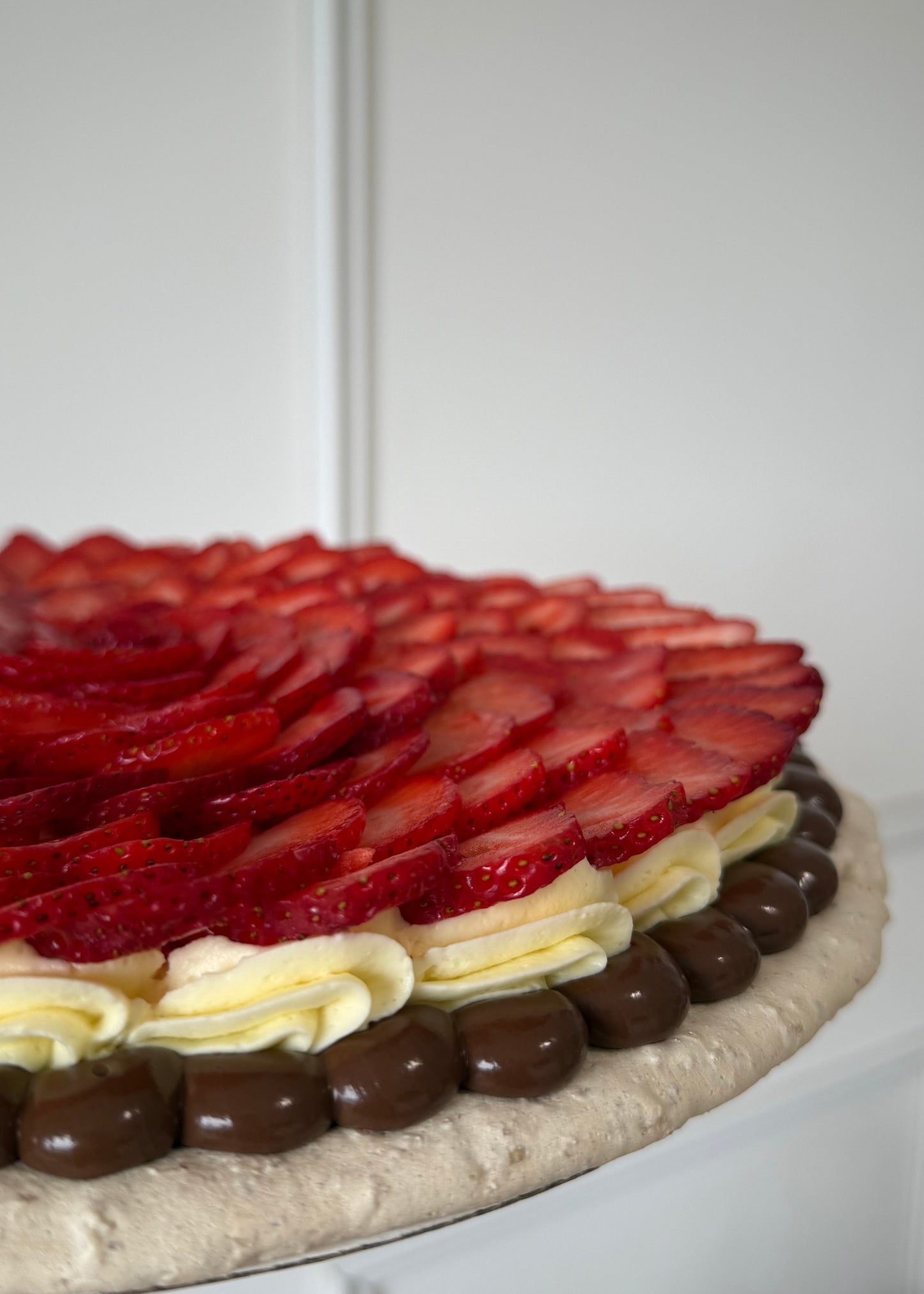 Half and Half Pavlova