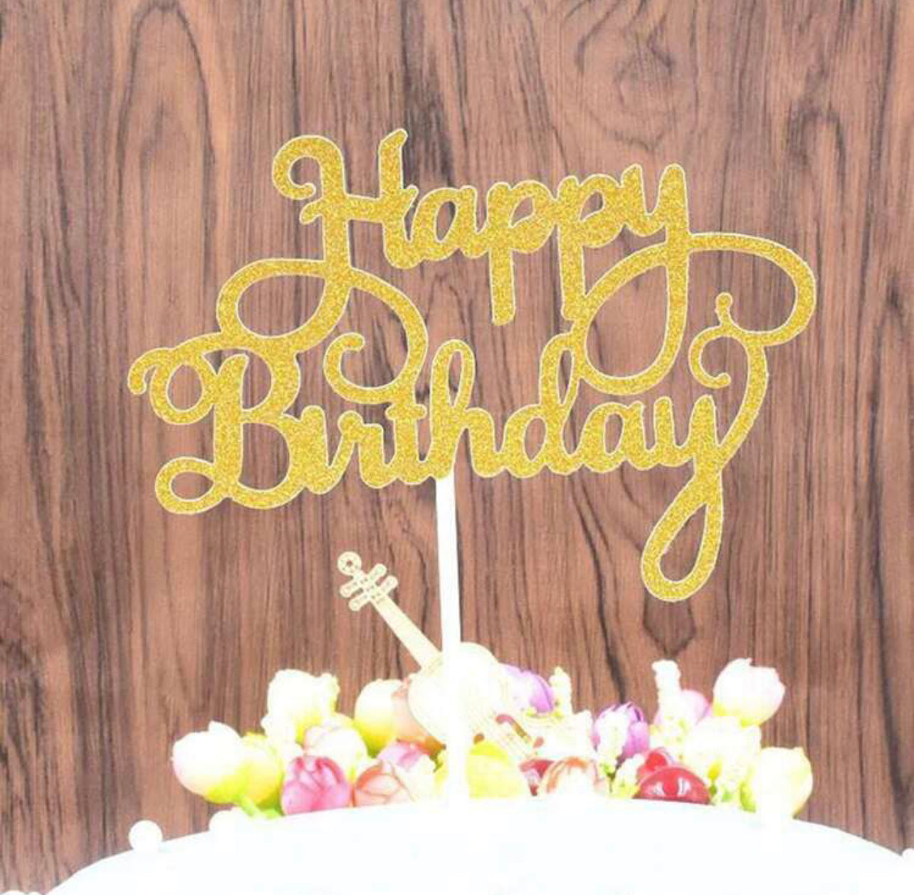 Happy Birthday Cake Topper