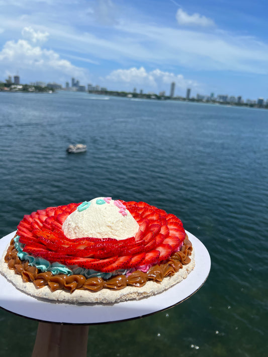 Gender Reveal Pavlova