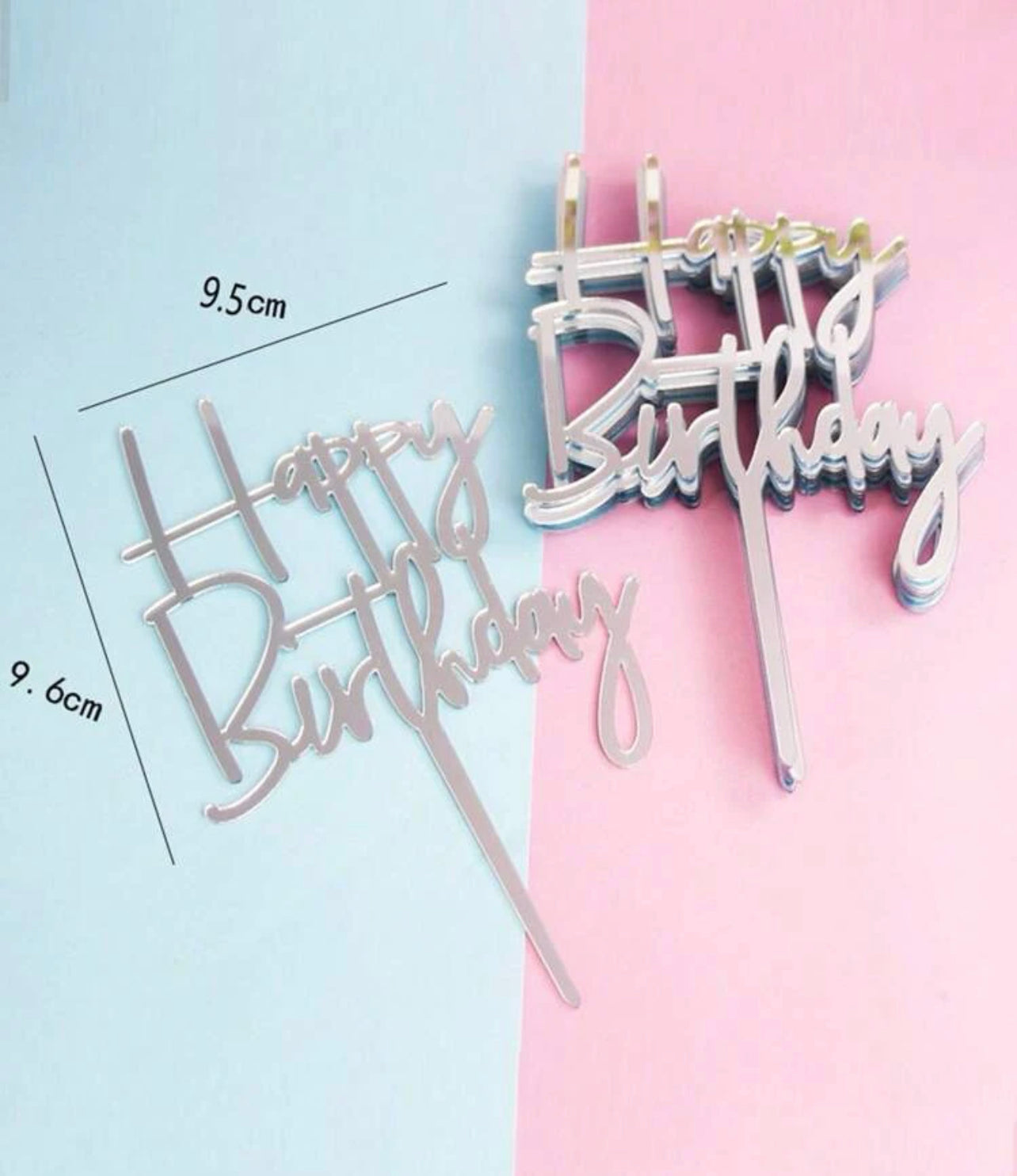 Happy Birthday Cake Topper