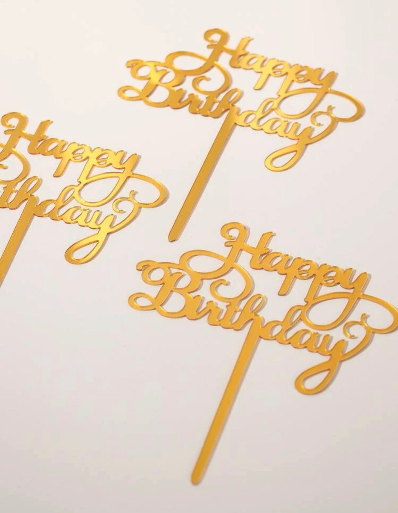 Happy Birthday Cake Topper