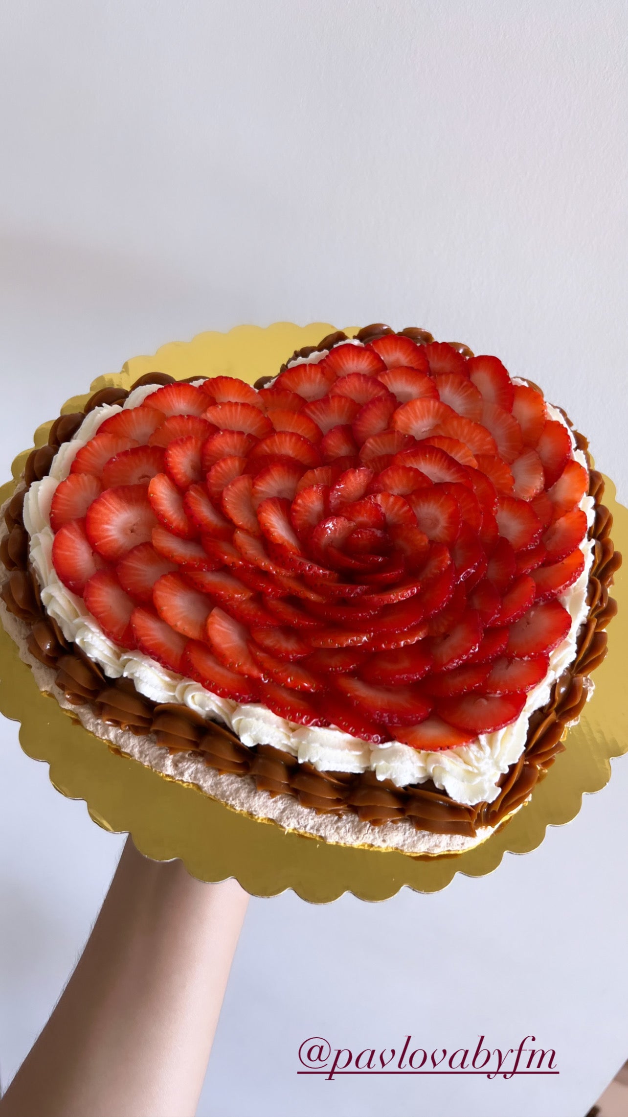 Heart Pavlova
