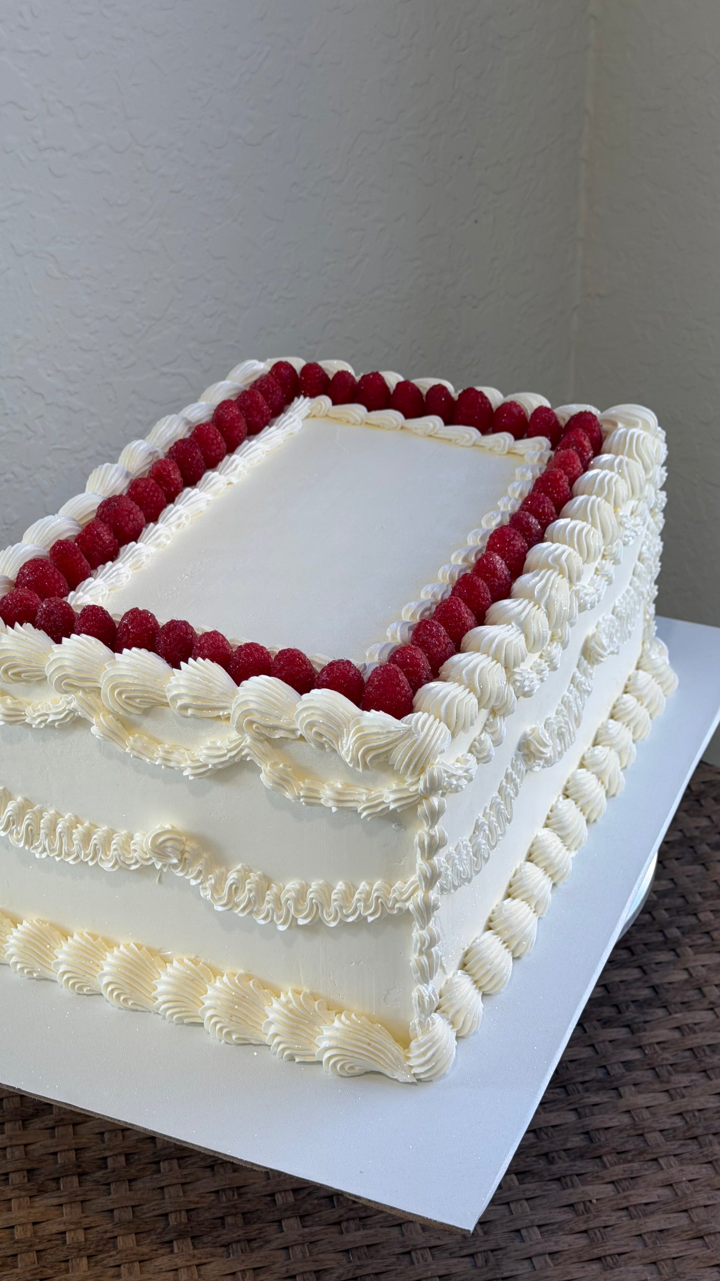 Rectangle Vintage Cake