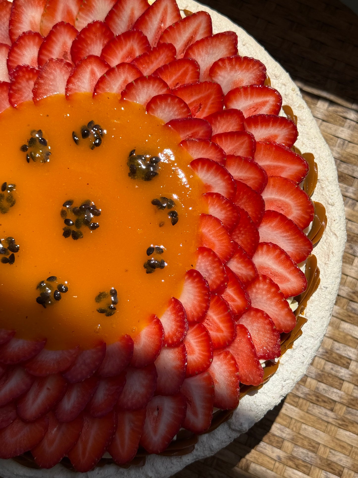 Passion Fruit Pavlova