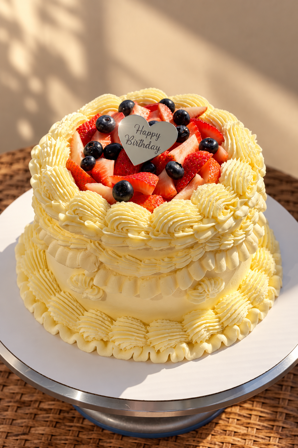 Classic Angel Kiss round cake, photo 2 – Pavlova by FM Miami
