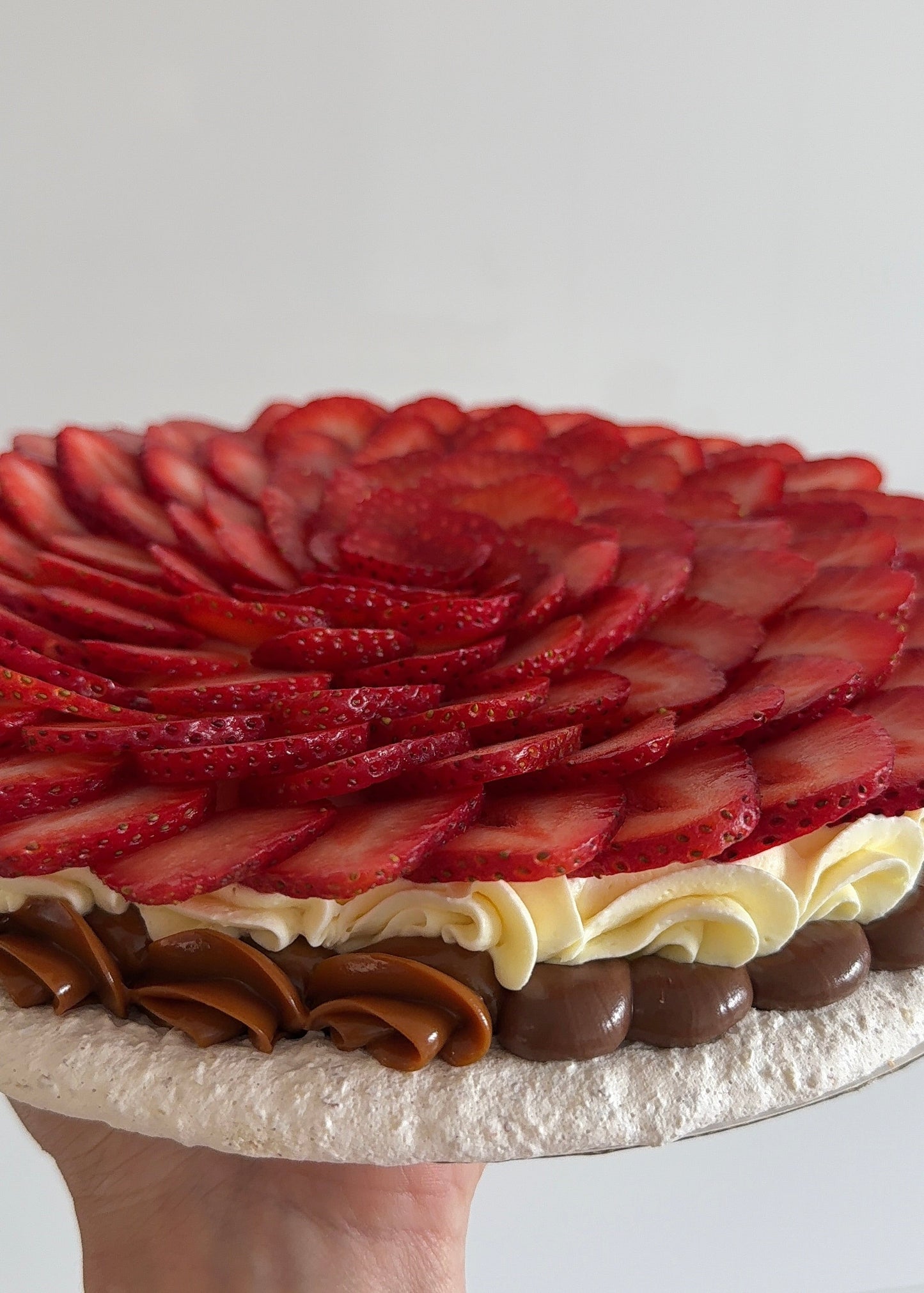 Half and Half Pavlova