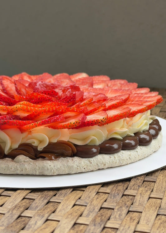 Half and Half Pavlova