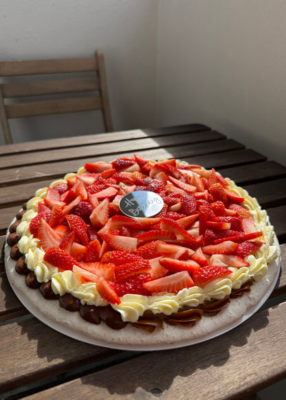 Half and Half Pavlova