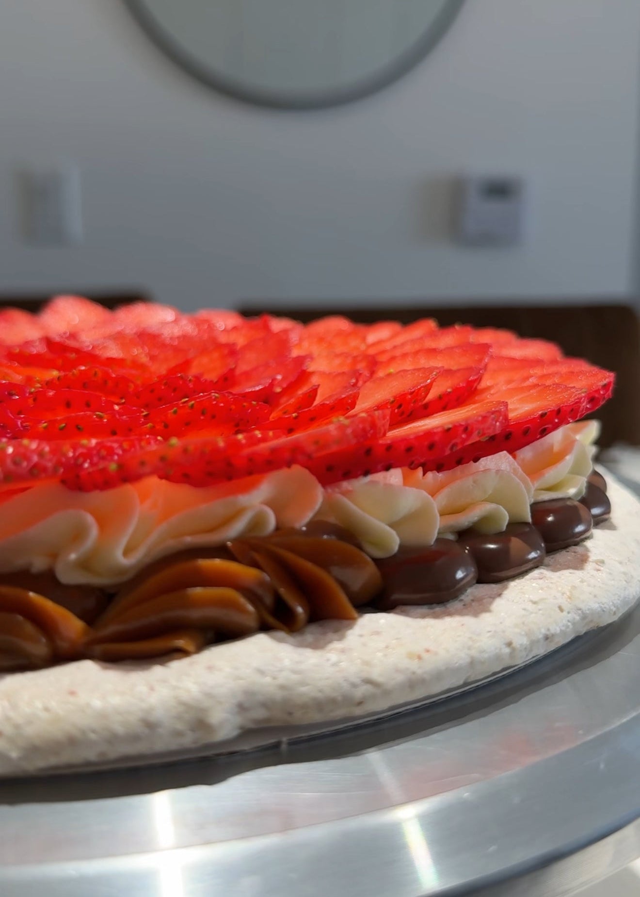 Half and Half Pavlova